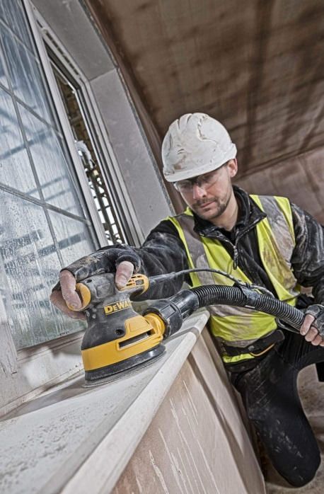 Шліфмашина ексцентрикова DeWalt 280Вт 8000-12000об·хв 125мм амплітуда 2.6мм 1.28кг