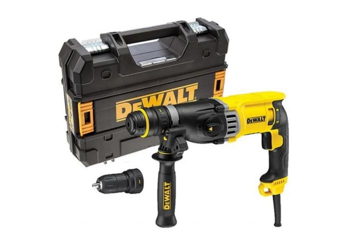 Перфоратор мережевий DeWalt SDS-Plus 900Вт 3.0 Дж 0-5350уд/хв 0-1450об·хв 3 режими кейс 3.1кг
