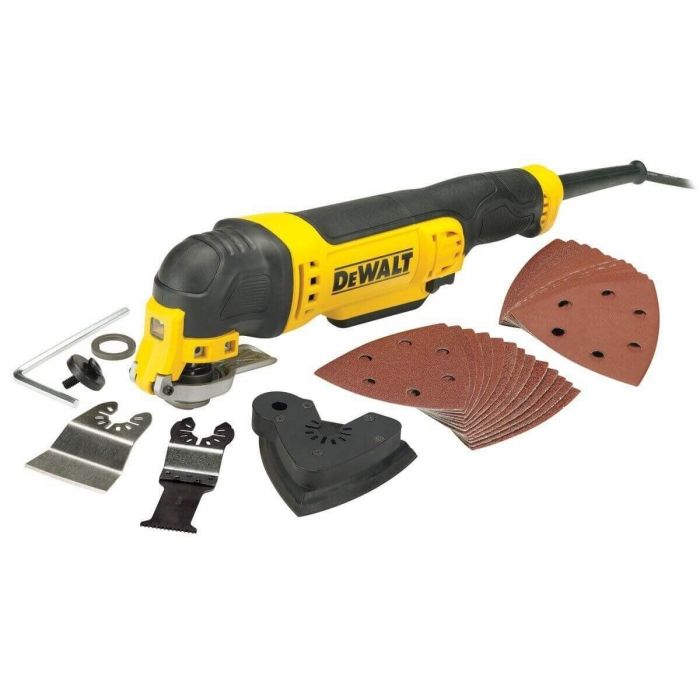 Багатофункціональний інструмент мережевий DeWalt 300Bт 0-22000кол/хв 1.5кг