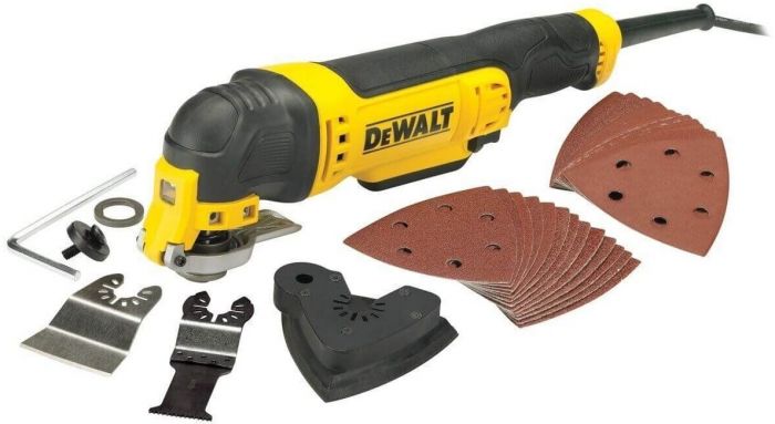 Багатофункціональний інструмент мережевий DeWalt 300Bт 0-22000кол/хв 1.5кг