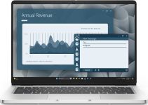 Ноутбук Dell Pro 14 14" FHD+ IPS AG, AMD AI 5 PRO 340, 16GB, F512GB, UMA, Win11P, сріблястий
