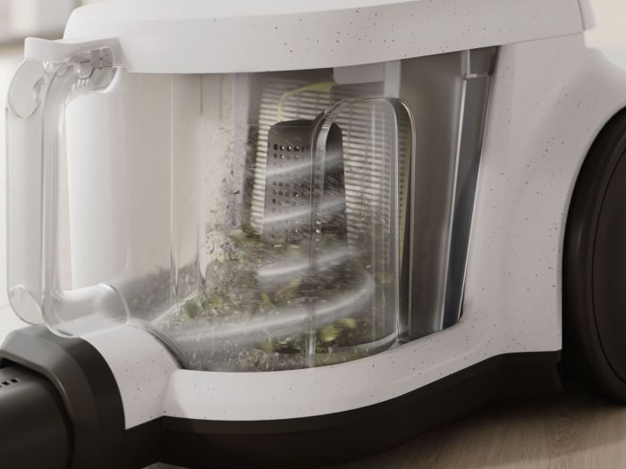 Пилосос Electrolux контейнерний, 850Вт, конт пил -2л, HEPA12, 3 насадки, білий