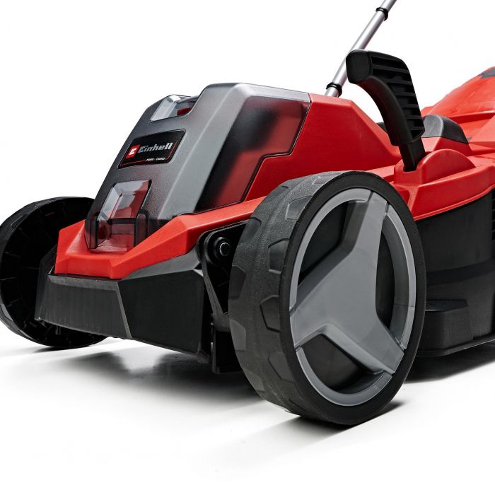 Газонокосарка акумуляторна Einhell безщіткова GE-CM 18/33 Li-  Solo 18В 33см 25-65мм 30л 10.1кг без АКБ і ЗП