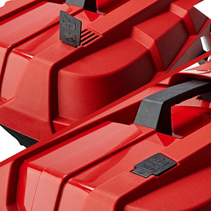 Газонокосарка акумуляторна Einhell безщіткова GE-CM 18/33 Li-  Solo 18В 33см 25-65мм 30л 10.1кг без АКБ і ЗП