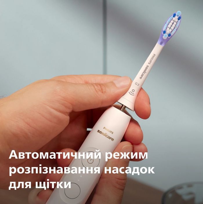 Щітка зубна електр. Philips, Sonicare 7100 Series, 62т. колив/хв, насадок-1, футляр, білий