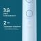 Щітка зубна електр. Philips, Sonicare 6100 Series, 62т. колив/хв, насадок-1, футляр, блакитний