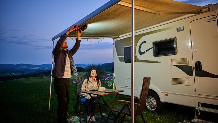 Лампа акумуляторна Einhell GC-OL 18/1500 Li - Solo, PXC, 18В, 36 LED, 1500 лм, 7000 К, 3 режими яскравотсі, 0.45 кг (без АКБ і ЗП)