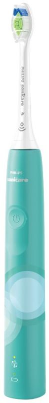 Щітка зубна електр. Philips, Sonicare 4100 Series, 31т. колив/хв, насадок-1, зелений