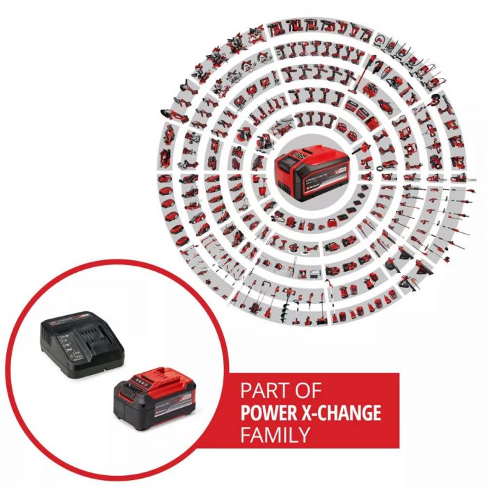 Набір акумулятора та зарядного пристрою Einhell Starter Kit PXC 18В 1х5.2А·год 0.89кг
