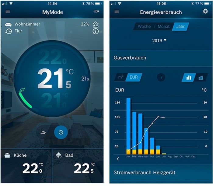Кімнатний термостат Buderus Logamatic TC 100.2 чорний