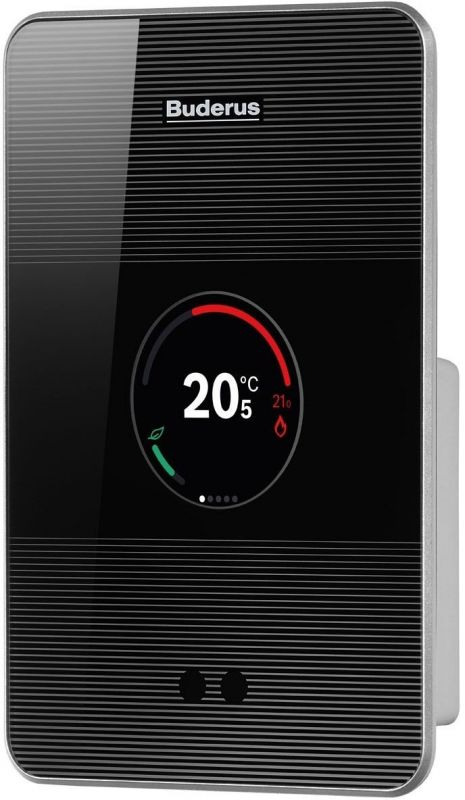 Кімнатний термостат Buderus Logamatic TC 100.2 чорний