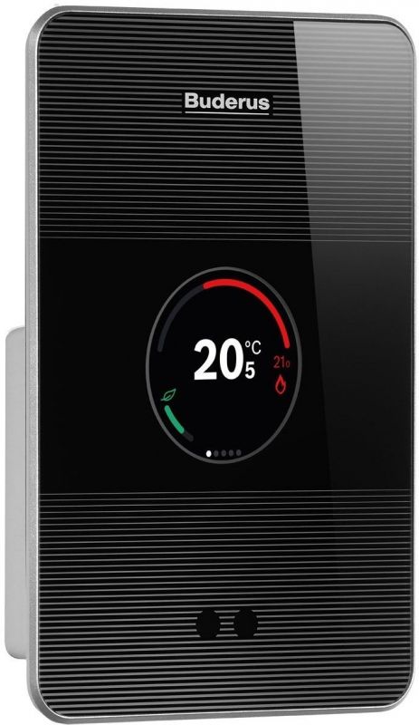 Кімнатний термостат Buderus Logamatic TC 100.2 чорний