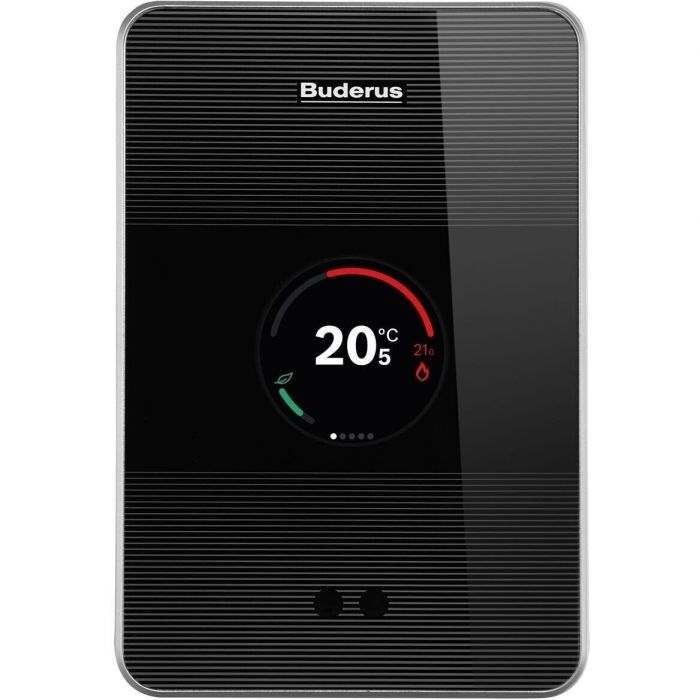 Кімнатний термостат Buderus Logamatic TC 100.2 чорний