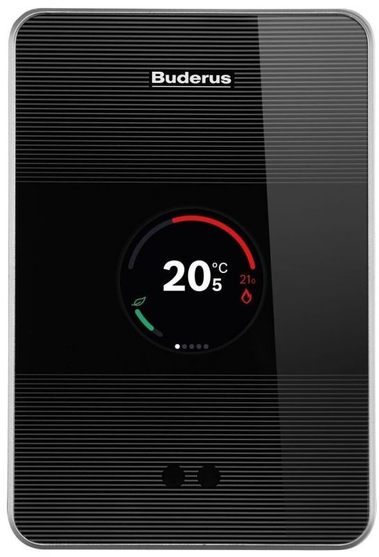 Кімнатний термостат Buderus Logamatic TC 100.2 чорний