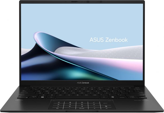 Ноутбук ASUS Zenbook 14 UM3406HA-QD156 14" WUXGA OLED, AMD R7-8840HS, 16GB, F512GB, UMA, NoOS, Чорний