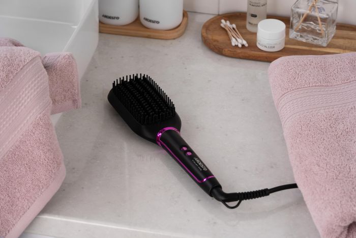 Щітка-випрямляч ARDESTO Violet Pro HSB-Y220PRO, 50Вт, 130-210C, кераміка, чорний