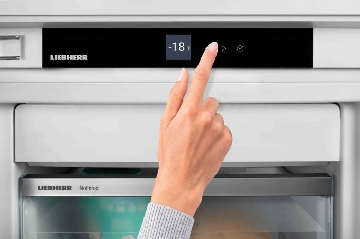 Холодильник Liebherr вбудований SBS, 177x111.8х54.6, холод.відд.-307л, мороз.відд.-209л, 2дв., A+/A++, NF, диспл внутр., білий