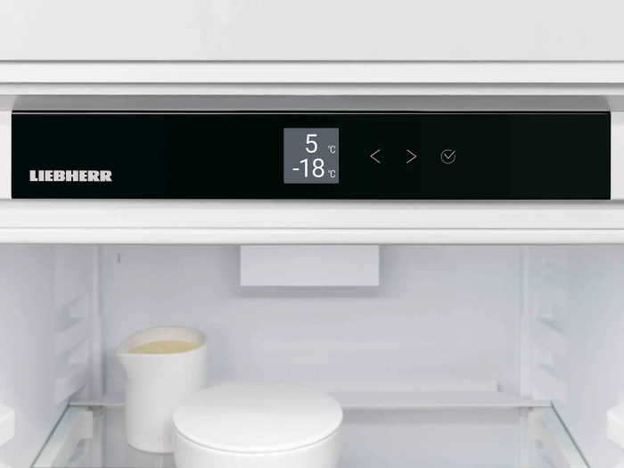 Холодильник Liebherr SBS, 185.5x119.4х67.5, холод.відд.-398л, мороз.відд.-271л, 2дв., A++, NF, диспл внутр., чорний