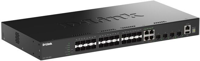 Комутатор D-Link DGS-1530-28SC 20xSFP, 4xSFP+/10GE, Керований, L3