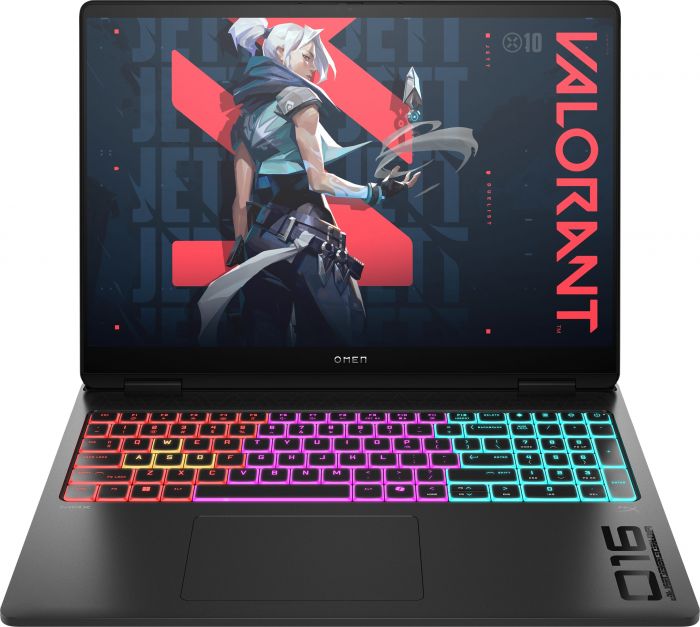 Ноутбук HP OMEN 16-ah0043ua 16" 2.5K IPS AG, Intel U9-275HX, 64GB, F2048GB, NVD5090-24, DOS, чорний