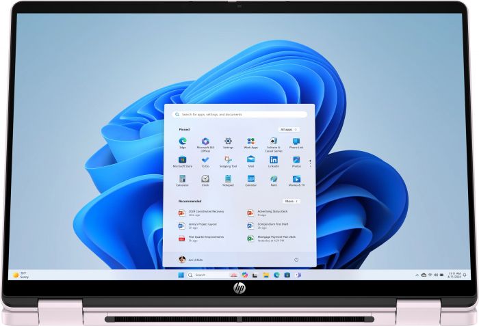 Ноутбук HP OmniBook 5 Flip x360 14" 2K IPS Touch, Intel 7-150U, 24GB, F1024GB, UMA, Win11, рожевий