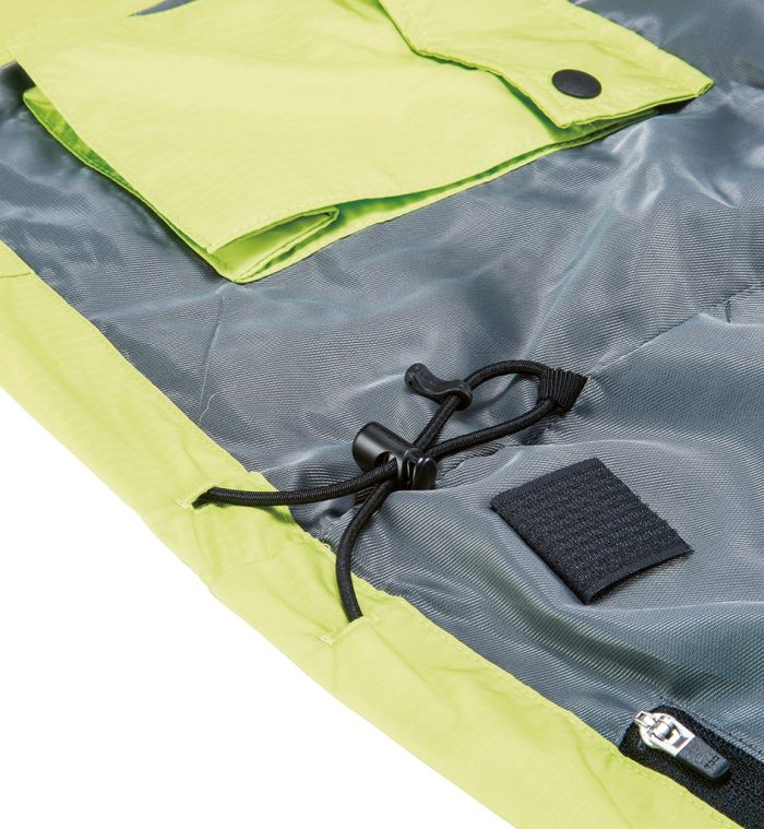 Куртка акумуляторна Makita LXT/CXT, 10.8-18В, з вентиляцією, поліестер, розміт M, зелений, 0.43кг