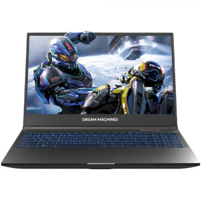 Ноутбук Dream Machines RG3050-15 15.6FHD IPS, Intel i7-12650H, 16GB, F512GB, NVD3050-4, DOS, чорний