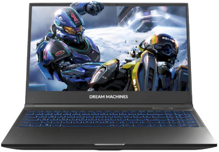 Ноутбук Dream Machines RG3050-15 15.6FHD IPS, Intel i7-12650H, 16GB, F512GB, NVD3050-4, DOS, чорний
