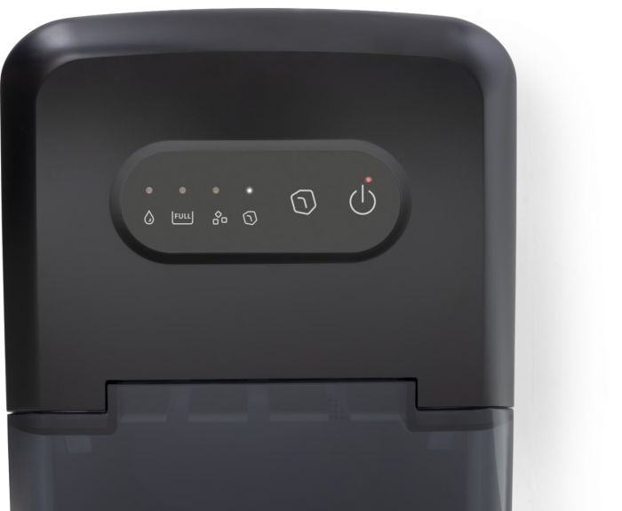 Льодогенератор побутовий Gorenje, 15кг/добу, 2,2л, чорний