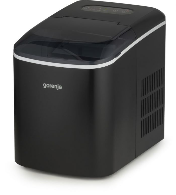 Льодогенератор побутовий Gorenje, 15кг/добу, 2,2л, чорний