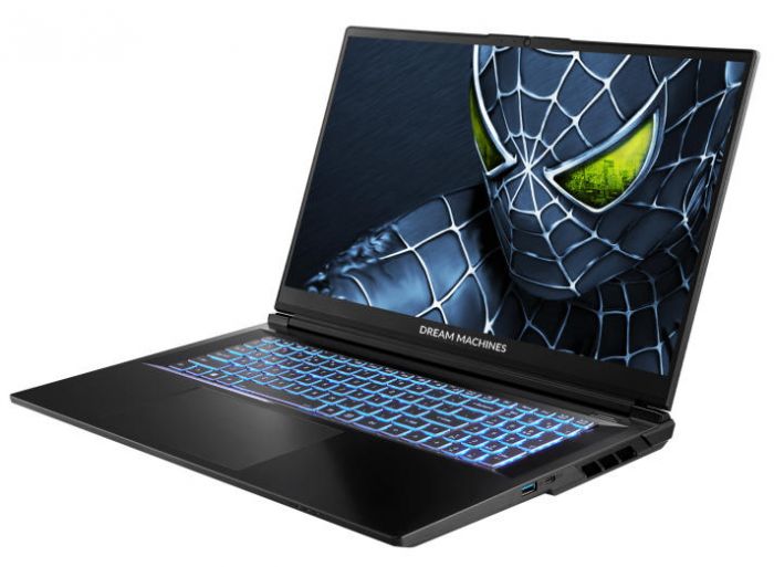 Ноутбук Dream Machines RG5050-17 17.3FHD IPS, Intel i9-14900HX, 16GB, F1TB, NVD5050-8, DOS, чорний