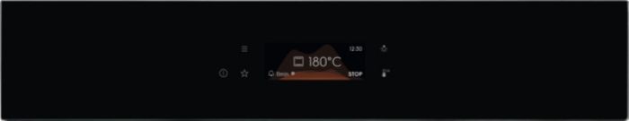 Духова шафа Electrolux електрична, 72л, A+, дисплей, конвекція, телескопічні напрямні, чорний