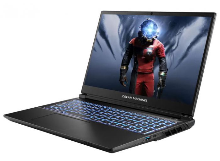 Ноутбук Dream Machines RG5060-15 15.6FHD IPS, Intel i9-14900HX, 32GB, F1TB, NVD5060-8, DOS, чорний