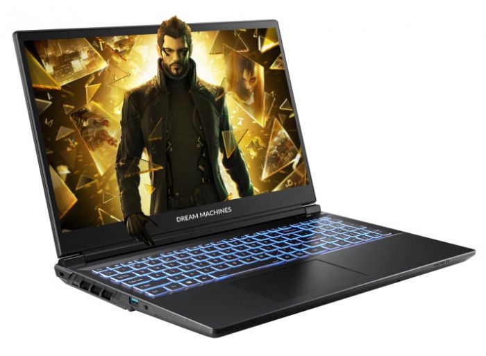Ноутбук Dream Machines RG5060-15 15.6FHD IPS, Intel U9-275HX, 32GB, F1TB, NVD5060-8, DOS, чорний