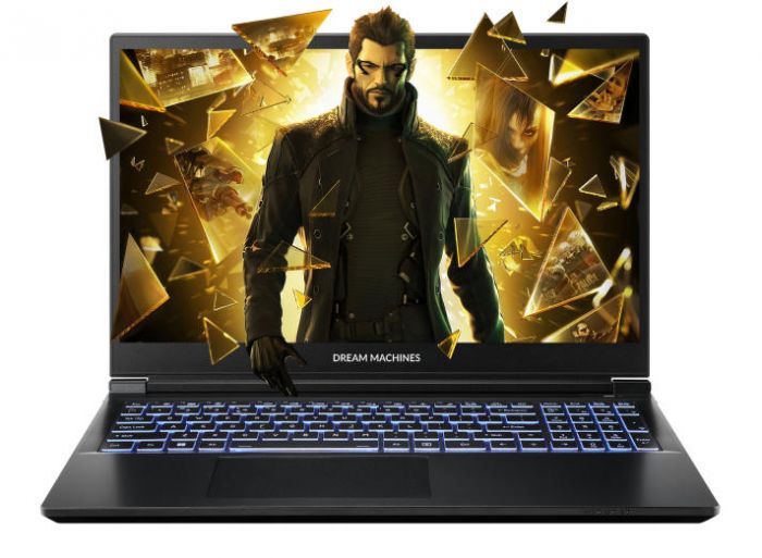 Ноутбук Dream Machines RG5060-15 15.6FHD IPS, Intel U9-275HX, 32GB, F1TB, NVD5060-8, DOS, чорний