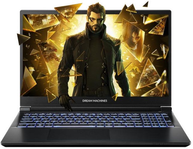 Ноутбук Dream Machines RG5060-15 15.6FHD IPS, Intel U9-275HX, 32GB, F2TB, NVD5060-8, DOS, чорний