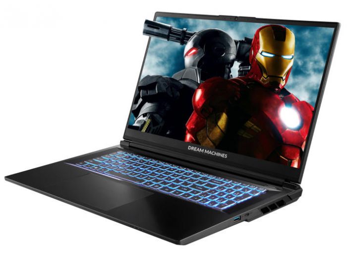 Ноутбук Dream Machines RG5060-17 17.3FHD IPS, Intel i9-14900HX, 32GB, F2TB, NVD5060-8, DOS, чорний
