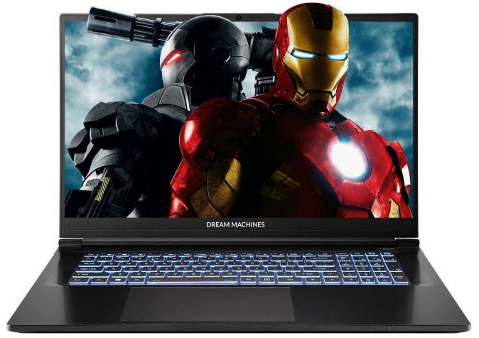 Ноутбук Dream Machines RG5060-17 17.3FHD IPS, Intel i9-14900HX, 32GB, F2TB, NVD5060-8, DOS, чорний