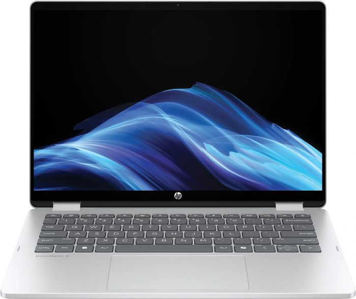 Ноутбук HP OmniBook 5 Flip x360 14" 2K IPS Touch, Intel 5-120U, 16GB, F1024GB, UMA, Win11, сріблястий