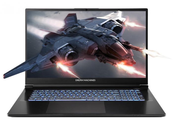 Ноутбук Dream Machines RG5060-17 17.3FHD IPS, Intel U9-275HX, 32GB, F1TB, NVD5060-8, DOS, чорний