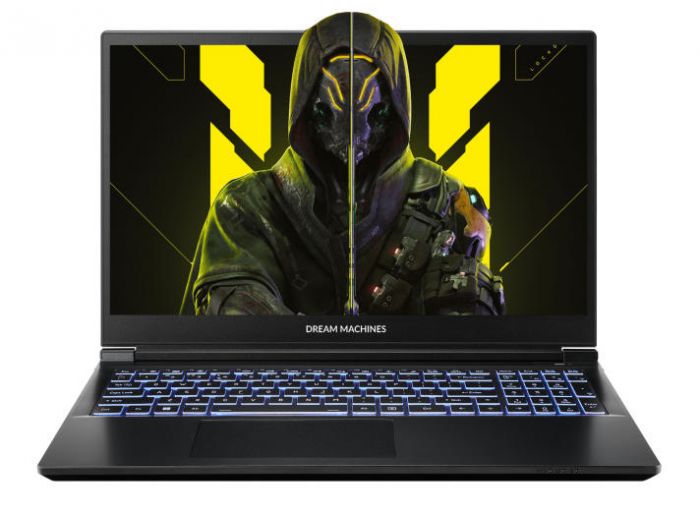 Ноутбук Dream Machines RG5070-15 15.6FHD IPS, Intel U9-275HX, 32GB, F2TB, NVD5070-8, DOS, чорний