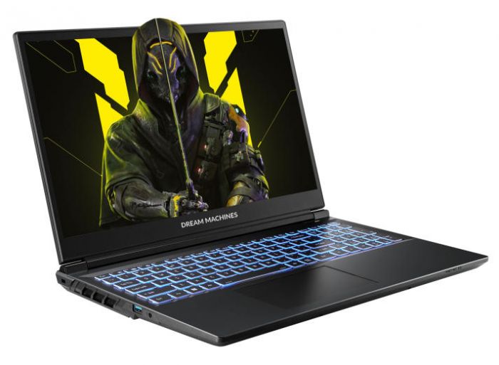 Ноутбук Dream Machines RG5070-15 15.6FHD IPS, Intel U9-275HX, 32GB, F2TB, NVD5070-8, DOS, чорний