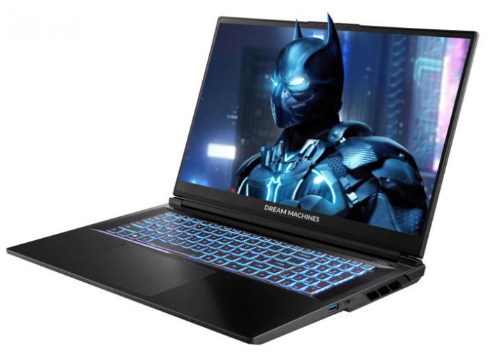 Ноутбук Dream Machines RG5070-17 17.3FHD IPS, Intel i9-14900HX, 32GB, F1TB, NVD5070-8, DOS, чорний