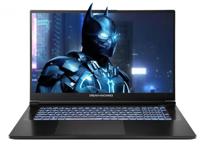 Ноутбук Dream Machines RG5070-17 17.3FHD IPS, Intel i9-14900HX, 32GB, F2TB, NVD5070-8, DOS, чорний
