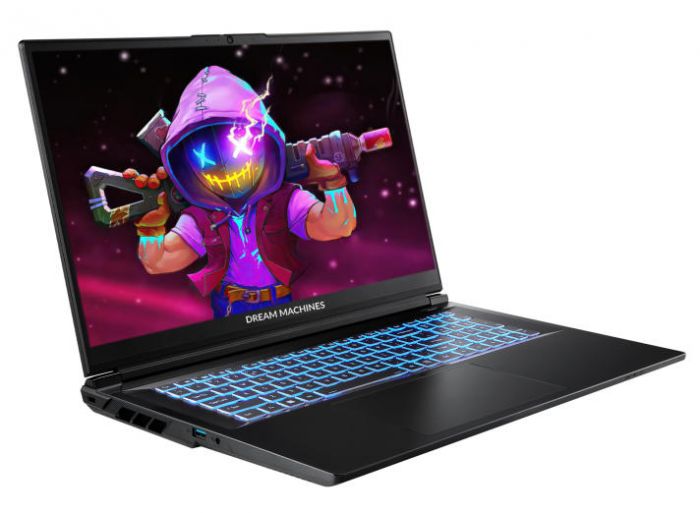 Ноутбук Dream Machines RG5070-17 17.3FHD IPS, Intel U9-275HX, 32GB, F2TB, NVD5070-8, DOS, чорний