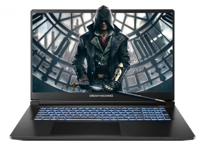 Ноутбук Dream Machines RT5050-17 17.3FHD IPS, AMD R7-260, 32GB, F1TB, NVD5050-8, DOS, чорний