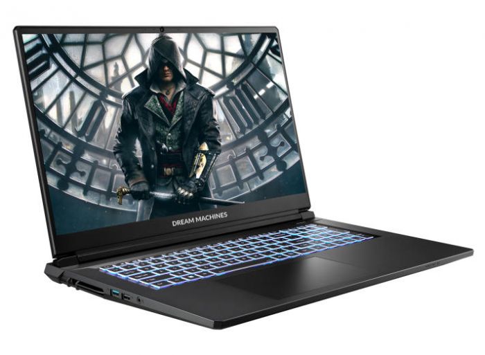 Ноутбук Dream Machines RT5050-17 17.3FHD IPS, AMD R7-260, 32GB, F2TB, NVD5050-8, DOS, чорний