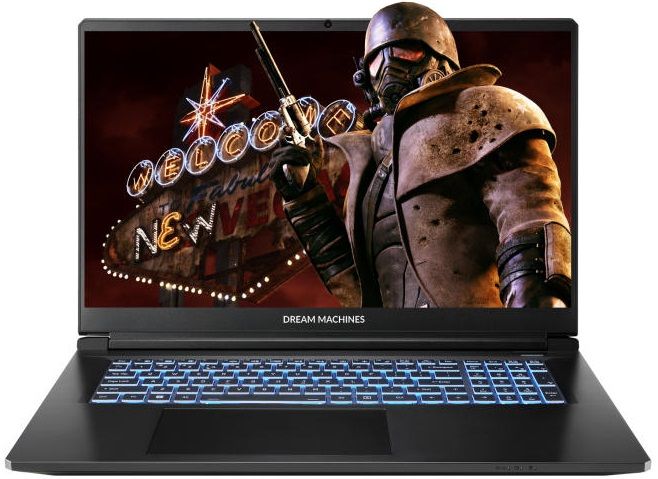 Ноутбук Dream Machines RT5070-17 17.3FHD IPS, AMD AI 7 350, 16GB, F1TB, NVD5070-8, DOS, чорний