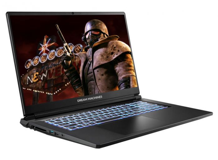 Ноутбук Dream Machines RT5070-17 17.3FHD IPS, AMD AI 7 350, 32GB, F1TB, NVD5070-8, DOS, чорний