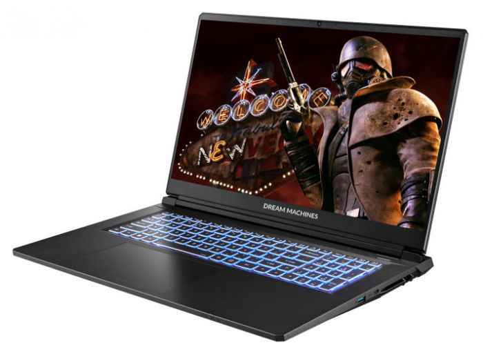 Ноутбук Dream Machines RT5070-17 17.3FHD IPS, AMD AI 7 350, 32GB, F1TB, NVD5070-8, DOS, чорний